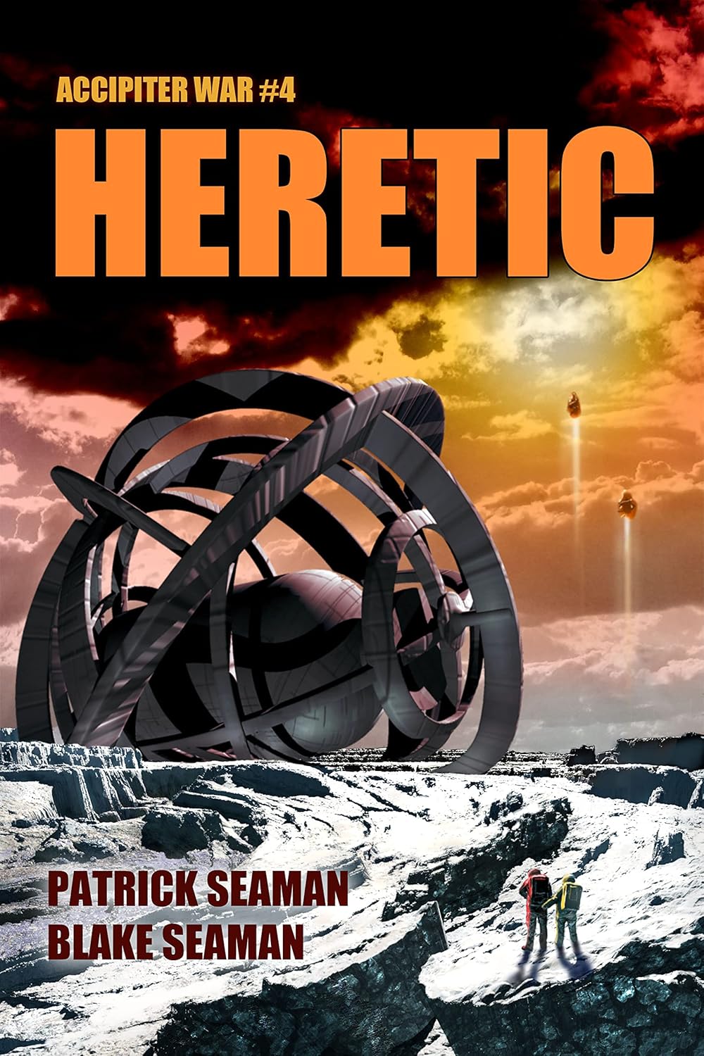 Heretic: Accipiter War #4 cover